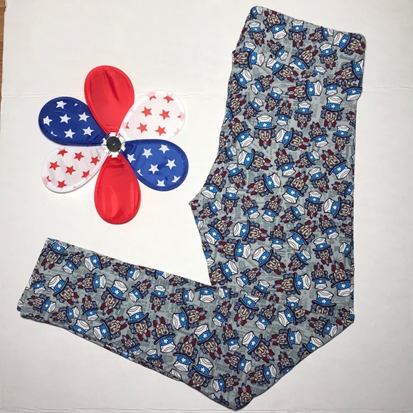 LuLaRoe Pants - LULAROE Uncle Sam Leggings LuLaRoe Pants - LULAROE Uncle Sam Leggings